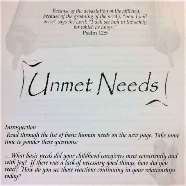 Unmet Needs - 201 School Lesson 14 (mp3) - Elijah House