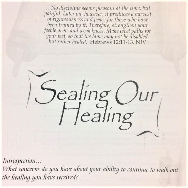 Sealing Our Healing - 201 School Lesson 24 (mp3) - Elijah House